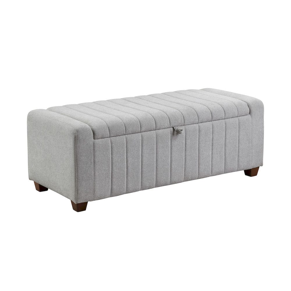 Homelegance  - Derby Storage Bench in Gray - 4798LG  view 2