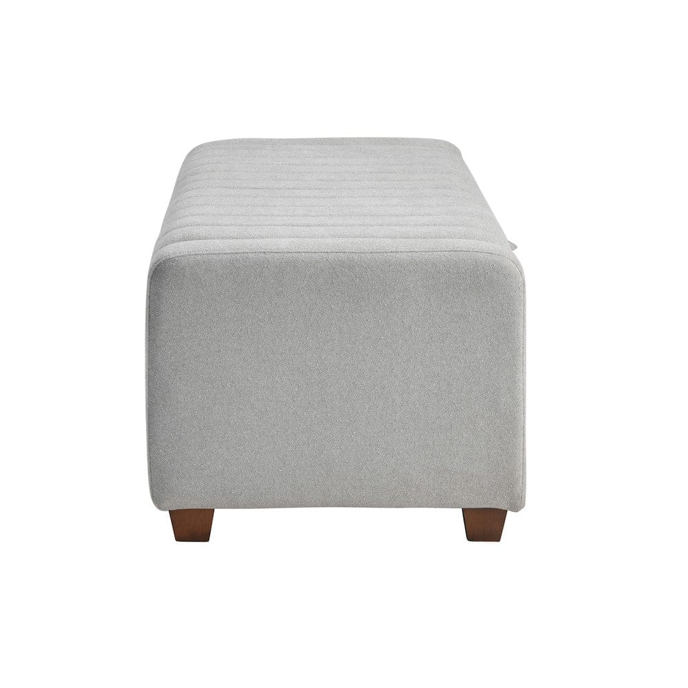Homelegance  - Derby Storage Bench in Gray - 4798LG  view 3