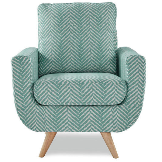 Homelegance  - Deryn Accent Chair in Teal - 8327TL-1S  view 1