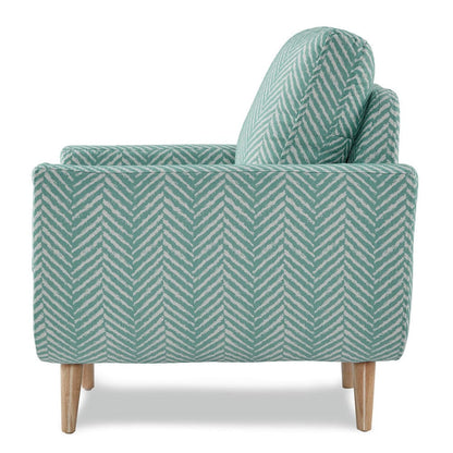 Homelegance  - Deryn Accent Chair in Teal - 8327TL-1S  view 2