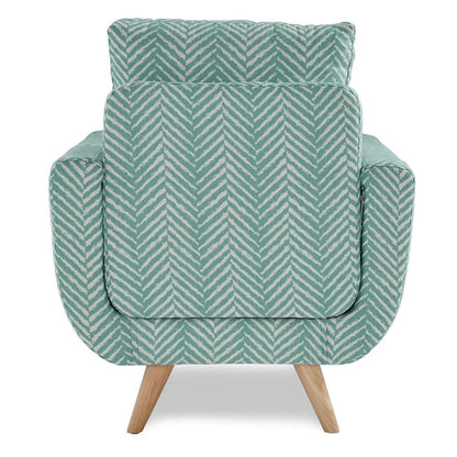 Homelegance  - Deryn Accent Chair in Teal - 8327TL-1S  view 3