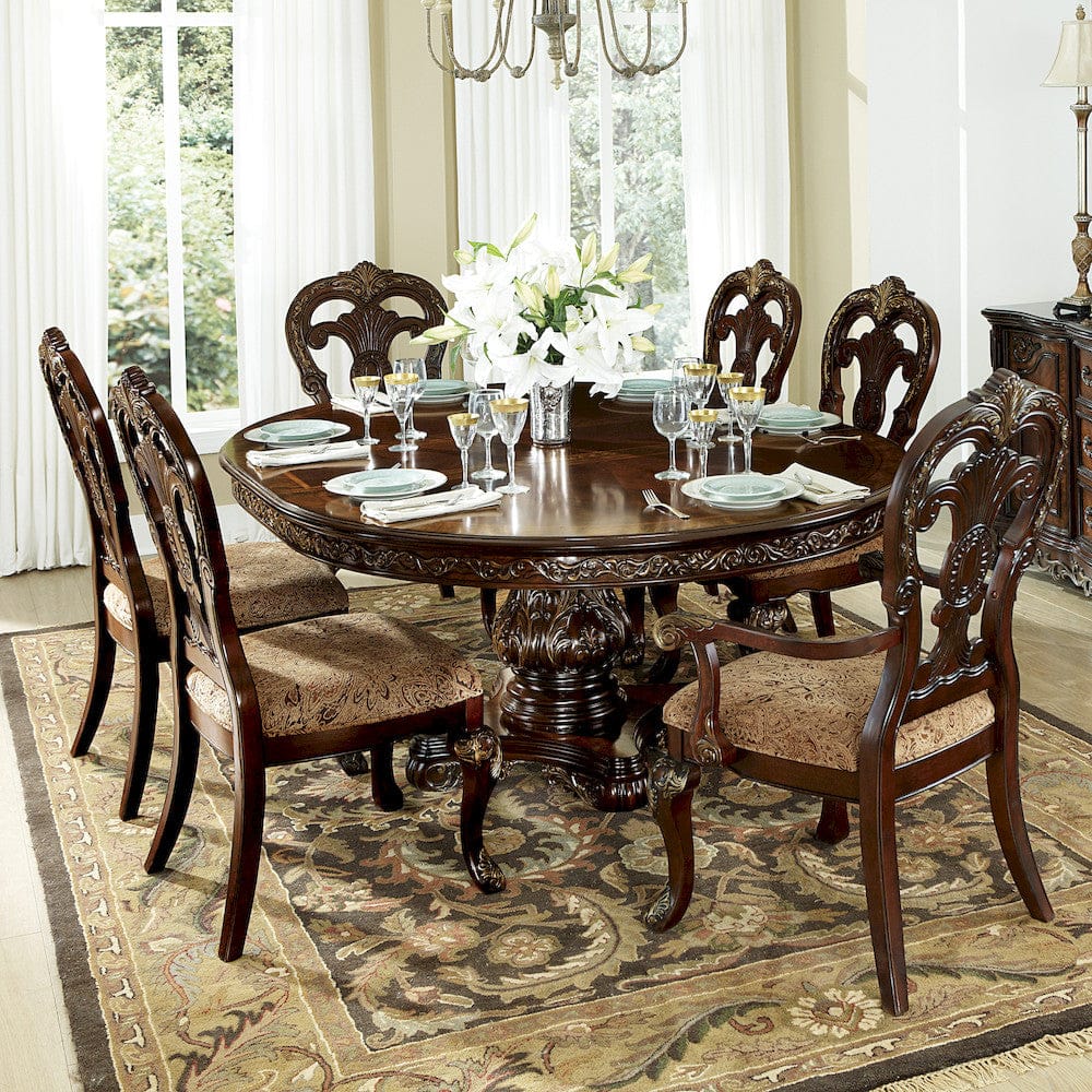 Homelegance  - Deryn Park Round/Oval Dining Table - 2243-76x  view 6