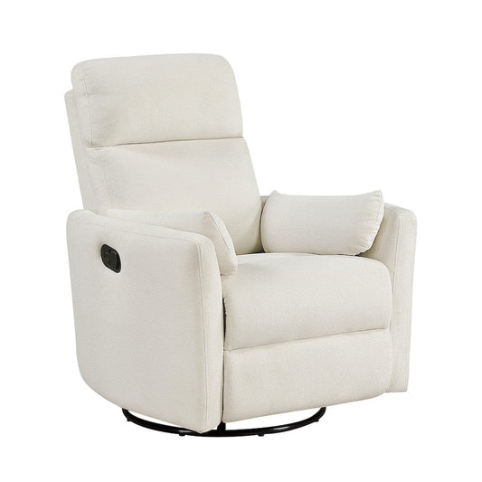 Homelegance  - Desso Swivel Glider Reclining Chair in Beige - 9148BEG-1SW  view 1