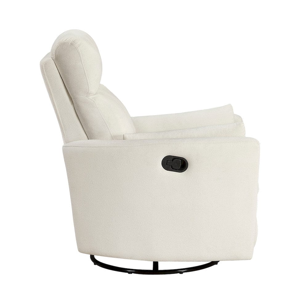 Homelegance  - Desso Swivel Glider Reclining Chair in Beige - 9148BEG-1SW  view 3