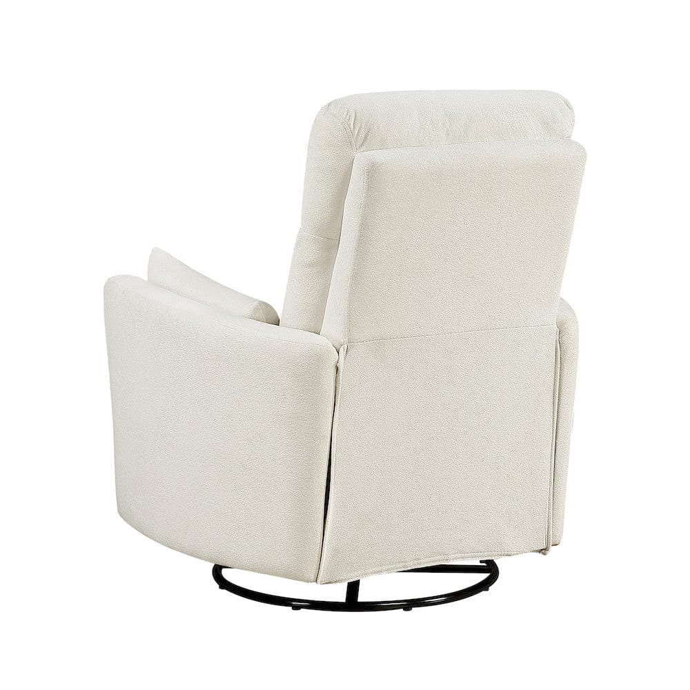 Homelegance  - Desso Swivel Glider Reclining Chair in Beige - 9148BEG-1SW  view 4