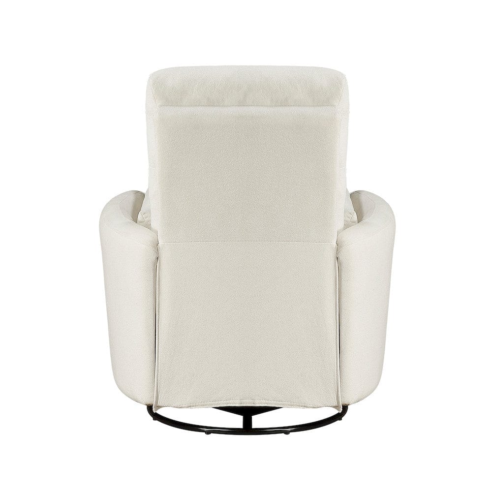 Homelegance  - Desso Swivel Glider Reclining Chair in Beige - 9148BEG-1SW  view 5