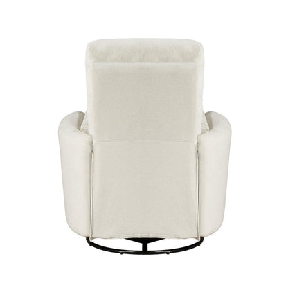 Homelegance  - Desso Swivel Glider Reclining Chair in Beige - 9148BEG-1SW  view 5