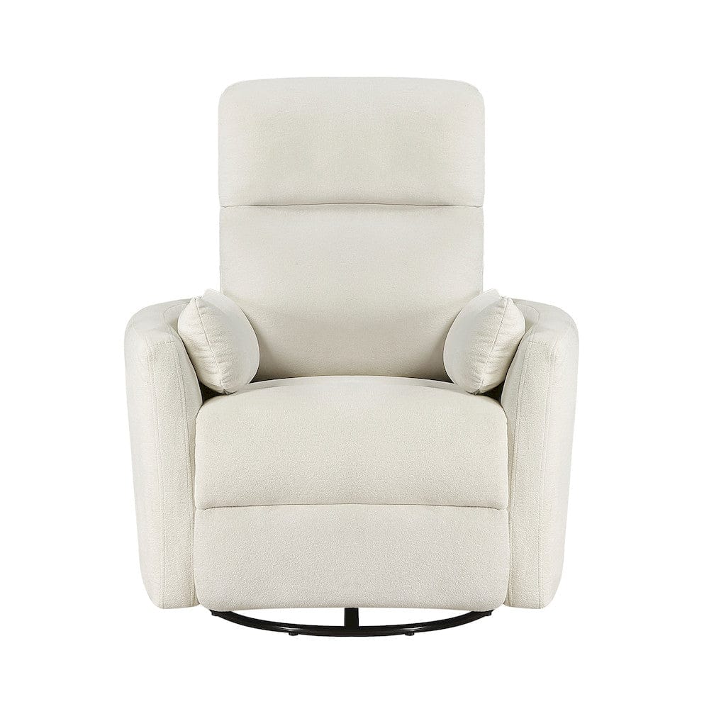 Homelegance  - Desso Swivel Glider Reclining Chair in Beige - 9148BEG-1SW  view 6