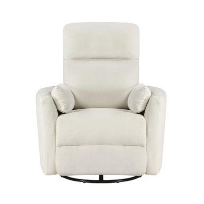 Homelegance  - Desso Swivel Glider Reclining Chair in Beige - 9148BEG-1SW  view 6