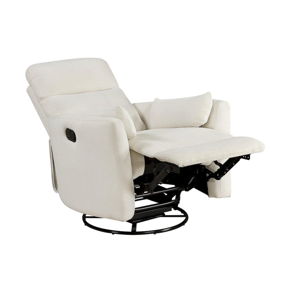 Homelegance  - Desso Swivel Glider Reclining Chair in Beige - 9148BEG-1SW  view 8