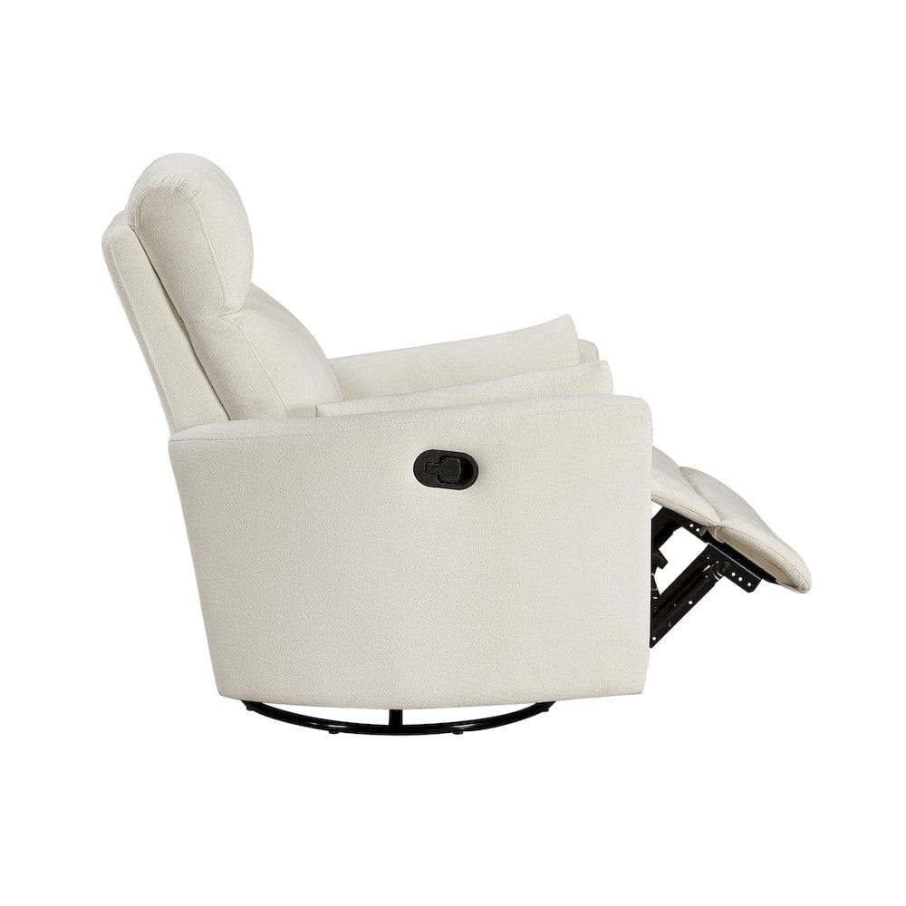 Homelegance  - Desso Swivel Glider Reclining Chair in Beige - 9148BEG-1SW  view 9