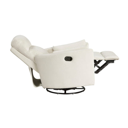 Homelegance  - Desso Swivel Glider Reclining Chair in Beige - 9148BEG-1SW  view 10