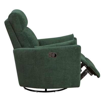 Homelegance  - Desso Swivel Glider Reclining Chair in Green - 9148GRN-1SW  view 9