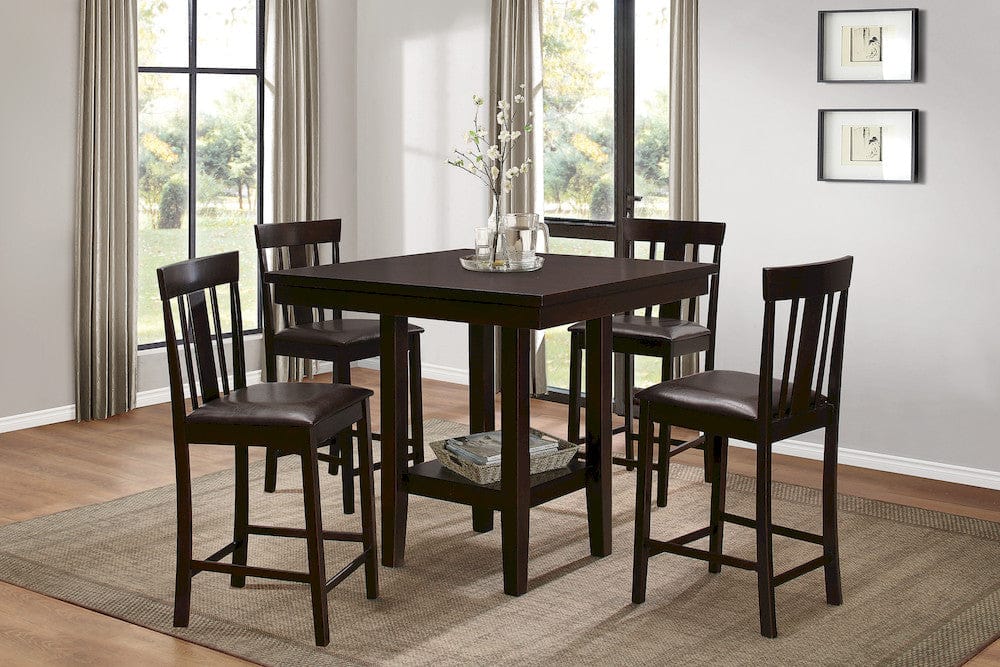 Homelegance  - Diego Counter Height Chair in Black - 5460-24  view 3