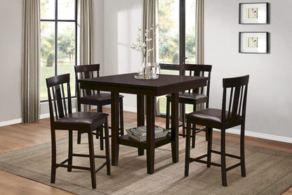 Homelegance  - Diego Counter Height Chair in Black - 5460-24  view 3