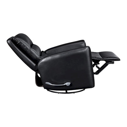 Homelegance  - Dimitri Swivel Glider Reclining Chair in Black - 9570BLK-1SW  view 2