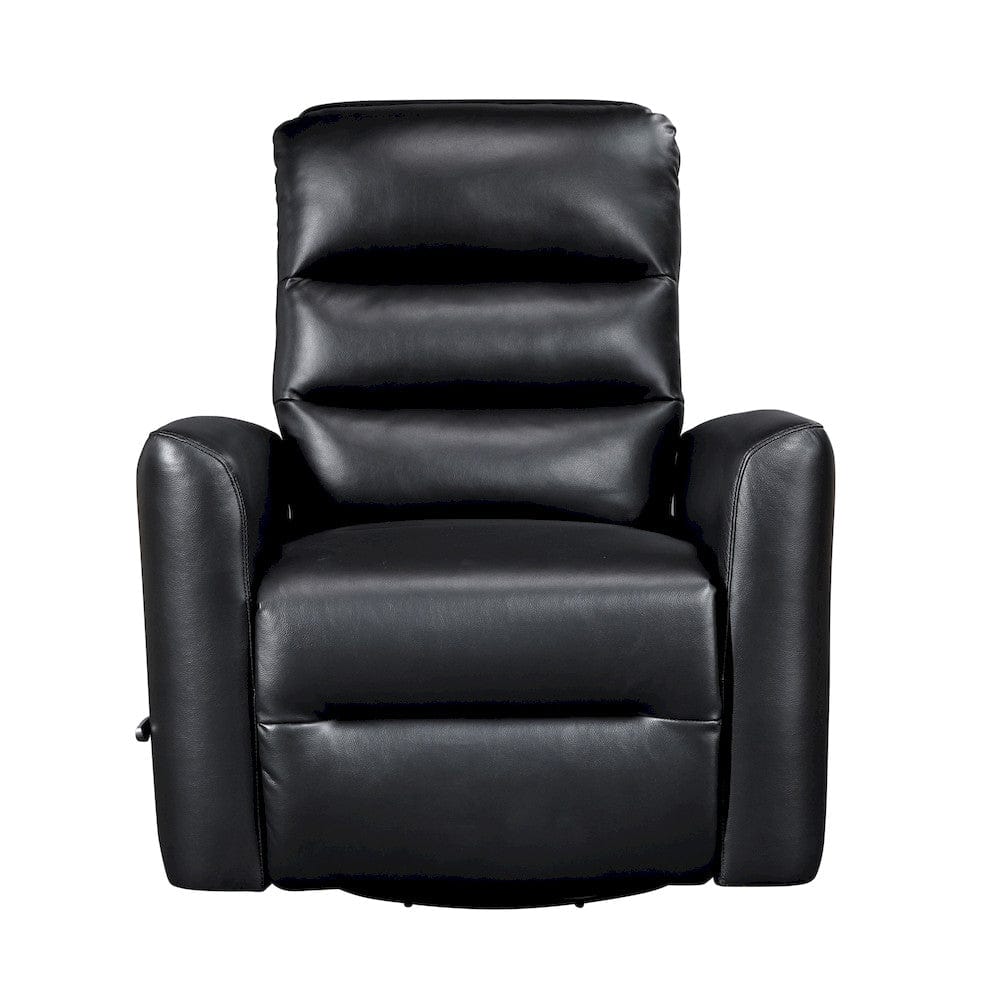 Homelegance  - Dimitri Swivel Glider Reclining Chair in Black - 9570BLK-1SW  view 4