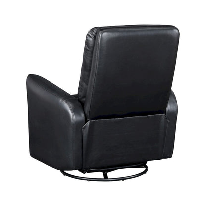 Homelegance  - Dimitri Swivel Glider Reclining Chair in Black - 9570BLK-1SW  view 5