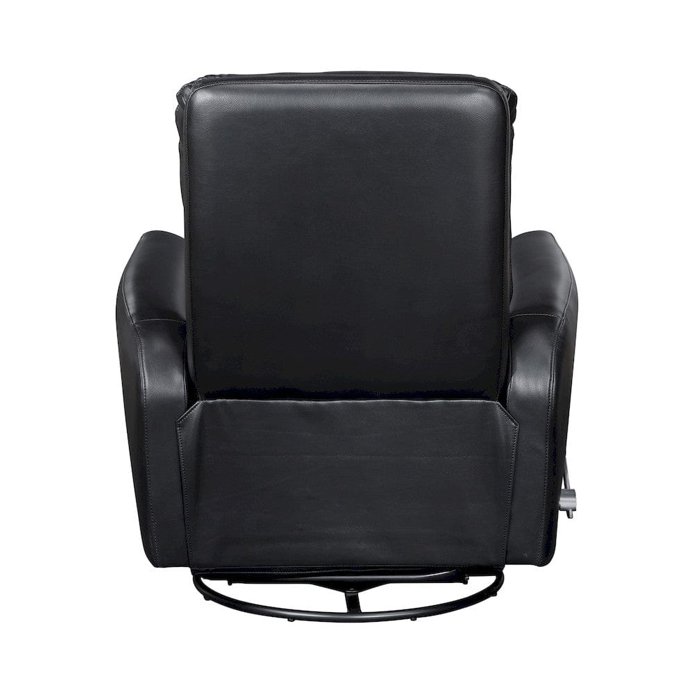 Homelegance  - Dimitri Swivel Glider Reclining Chair in Black - 9570BLK-1SW  view 6