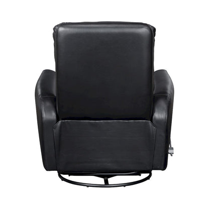 Homelegance  - Dimitri Swivel Glider Reclining Chair in Black - 9570BLK-1SW  view 6