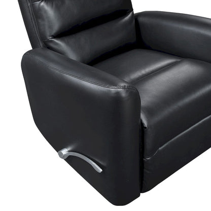 Homelegance  - Dimitri Swivel Glider Reclining Chair in Black - 9570BLK-1SW  view 9