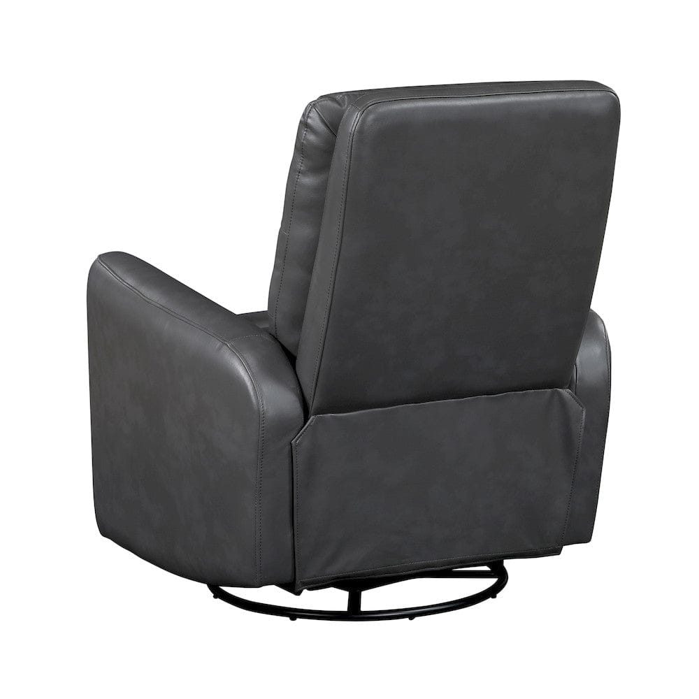 Homelegance  - Dimitri Swivel Glider Reclining Chair in Gray - 9570GRY-1SW  view 6