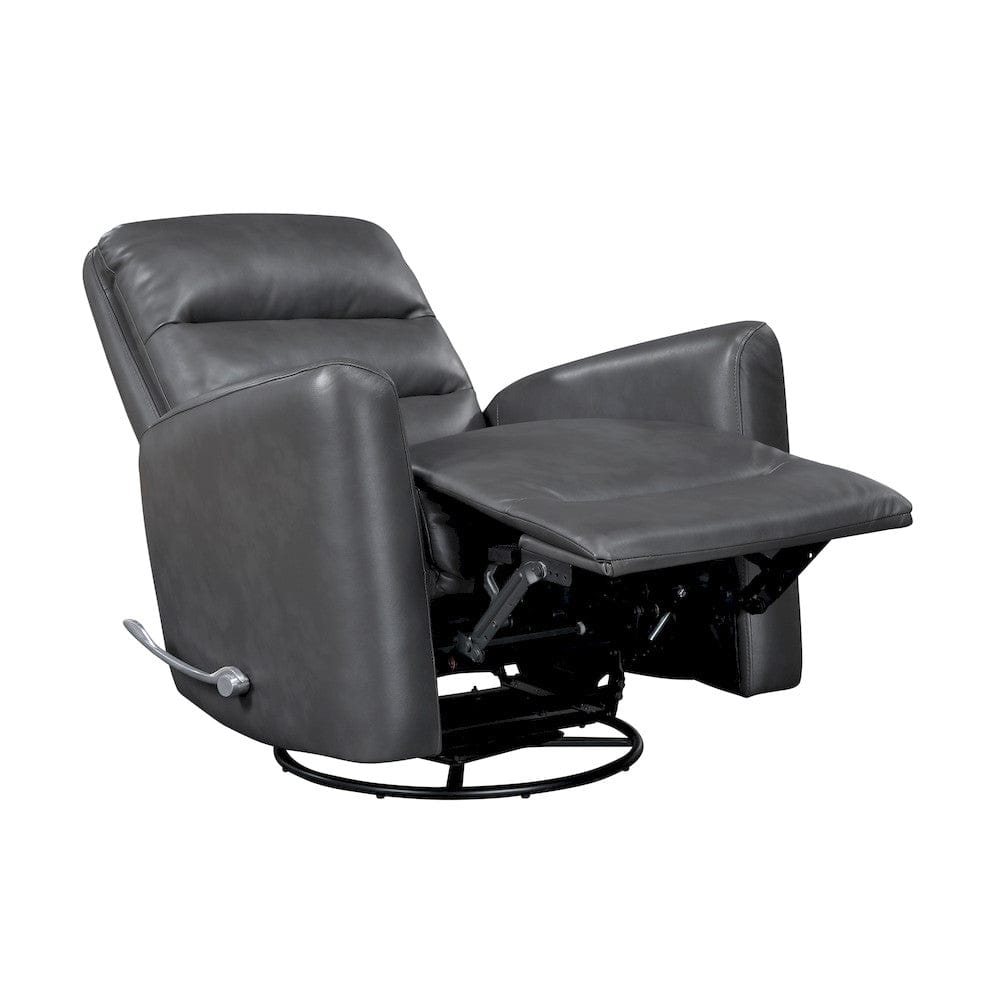 Homelegance  - Dimitri Swivel Glider Reclining Chair in Gray - 9570GRY-1SW  view 9