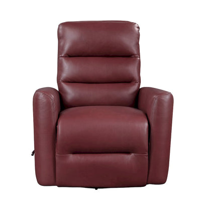 Homelegance  - Dimitri Swivel Glider Reclining Chair in Red - 9570RED-1SW  view 1