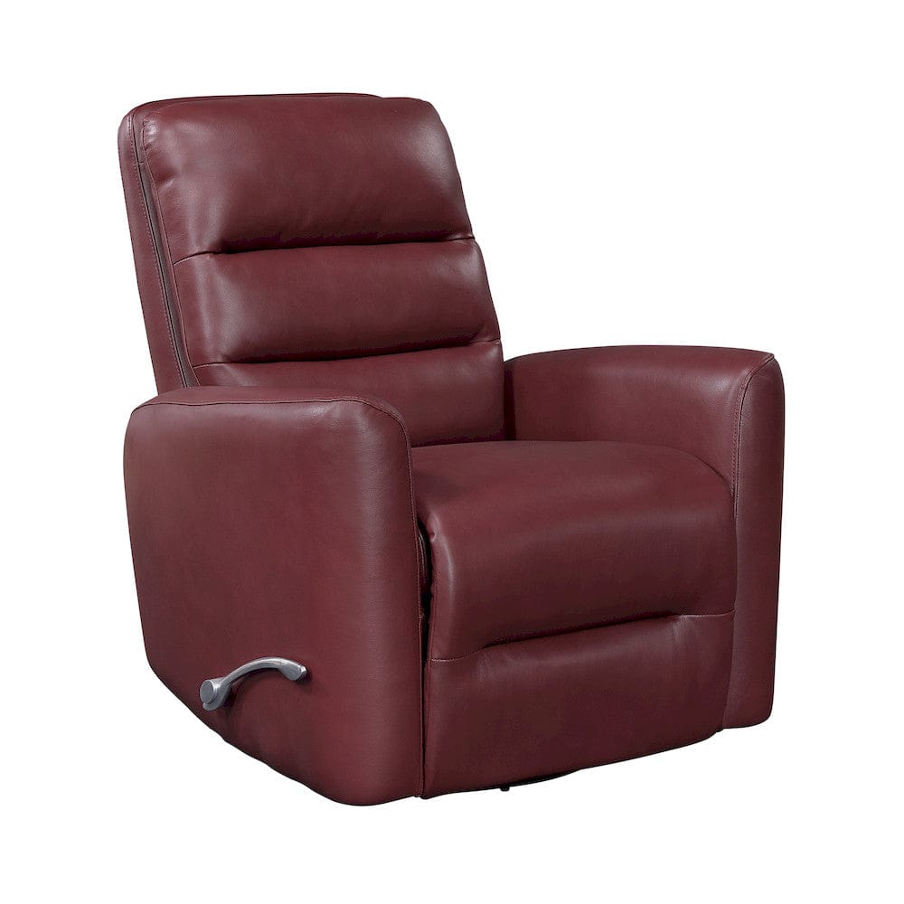 Homelegance  - Dimitri Swivel Glider Reclining Chair in Red - 9570RED-1SW  view 2