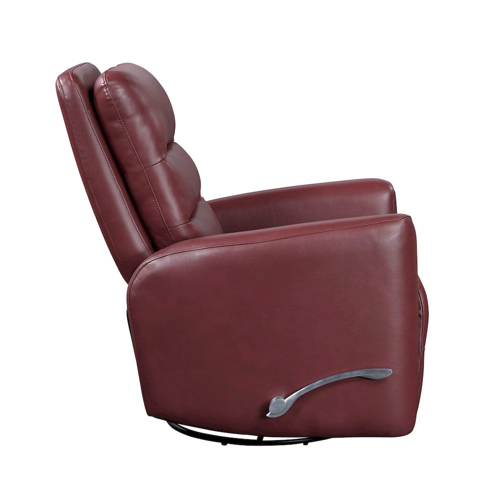 Homelegance  - Dimitri Swivel Glider Reclining Chair in Red - 9570RED-1SW  view 3