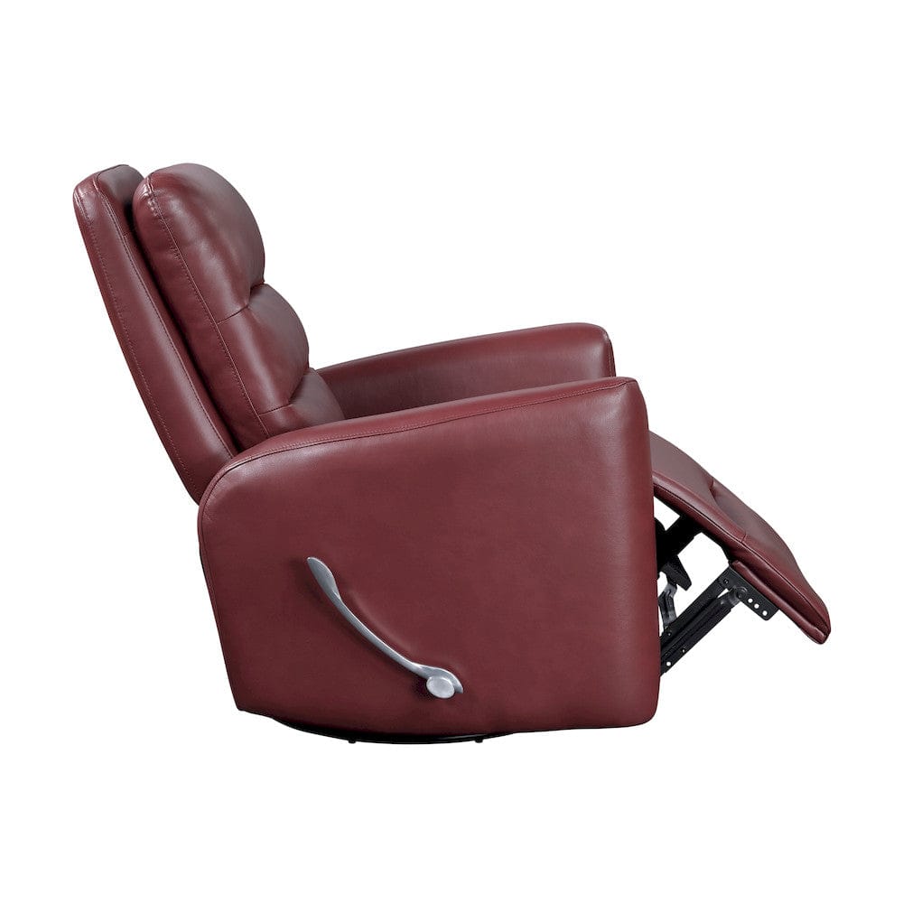 Homelegance  - Dimitri Swivel Glider Reclining Chair in Red - 9570RED-1SW  view 8