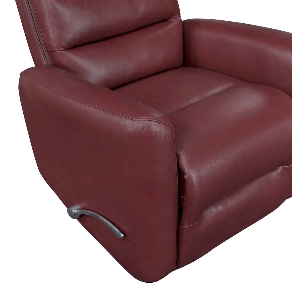 Homelegance  - Dimitri Swivel Glider Reclining Chair in Red - 9570RED-1SW  view 10
