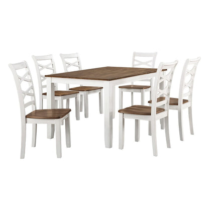 Homelegance  - Dobson 7-Piece Pack Dinette Set - 5894N-7P  view 1