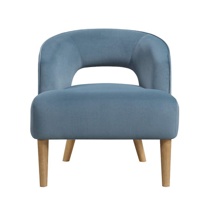 Homelegance  - Dorset Accent Chair in Blue - 1053BU-1  view 5