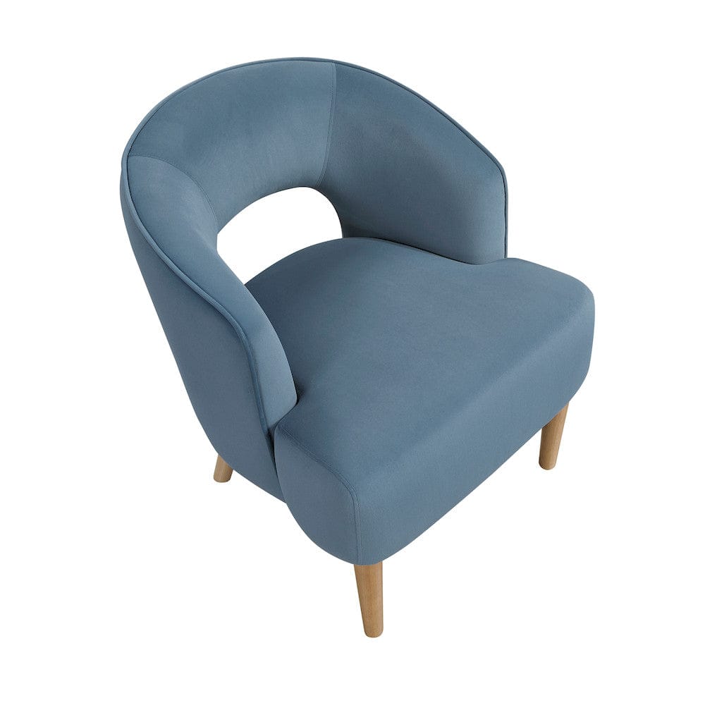 Homelegance  - Dorset Accent Chair in Blue - 1053BU-1  view 6