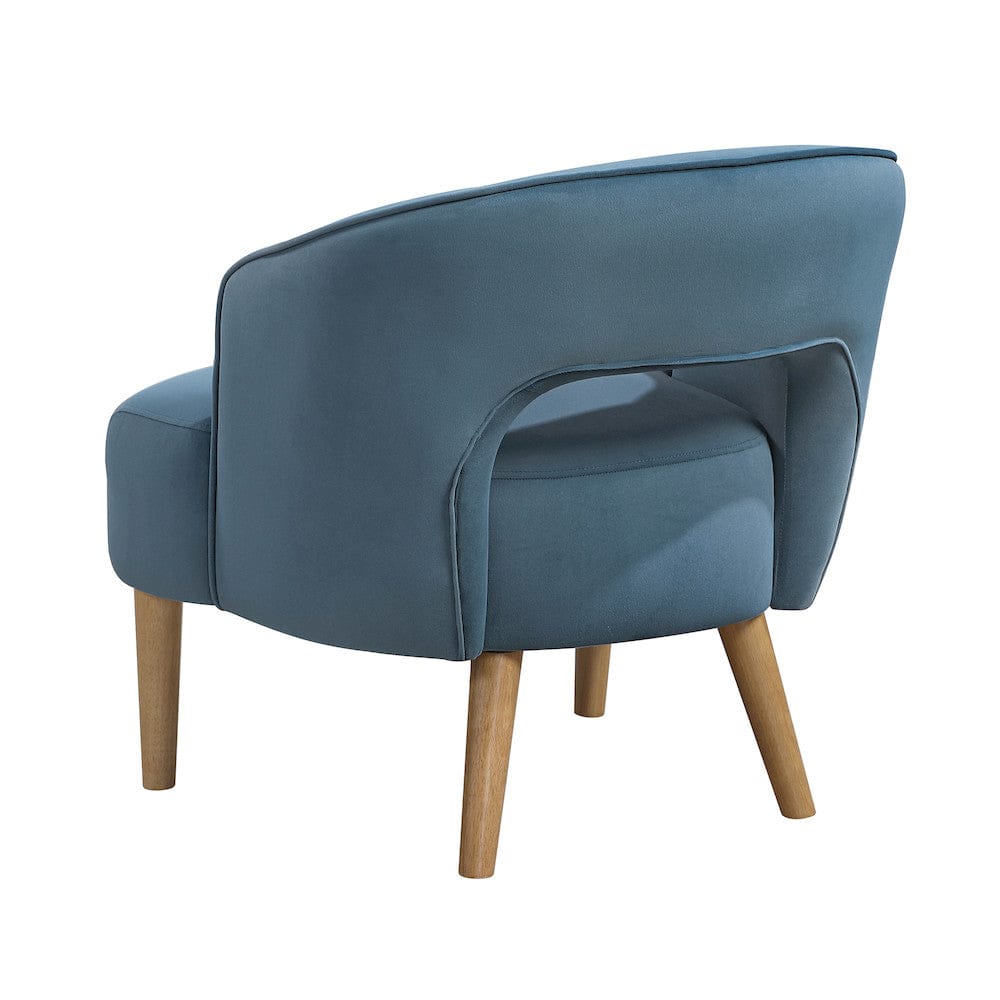 Homelegance  - Dorset Accent Chair in Blue - 1053BU-1  view 8