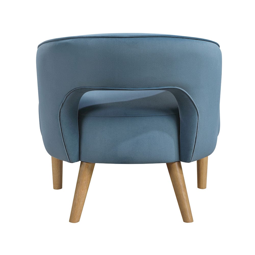 Homelegance  - Dorset Accent Chair in Blue - 1053BU-1  view 9