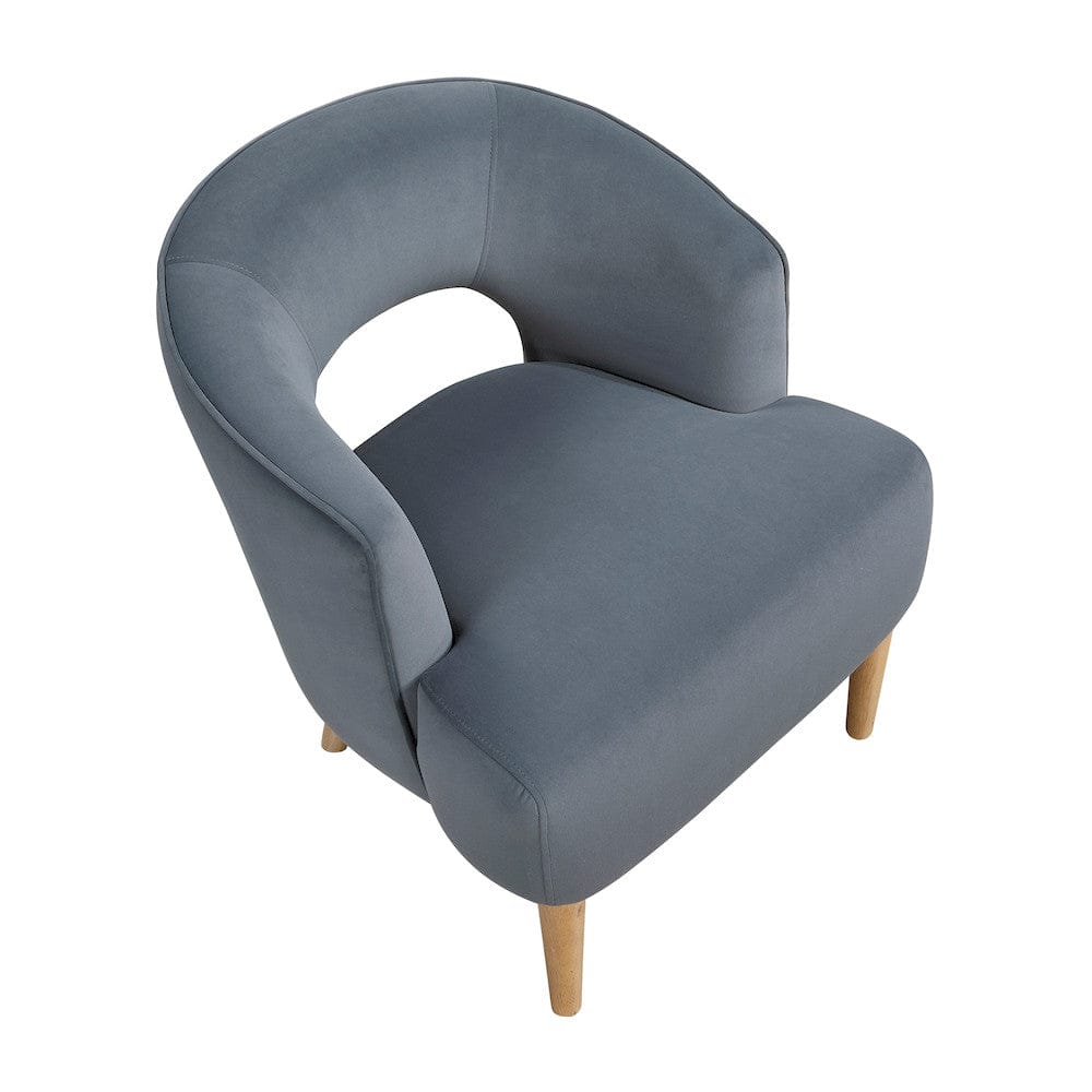Homelegance  - Dorset Accent Chair in Dark gray - 1053DG-1  view 3