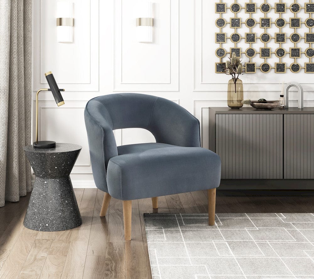 Homelegance  - Dorset Accent Chair in Dark gray - 1053DG-1  view 6