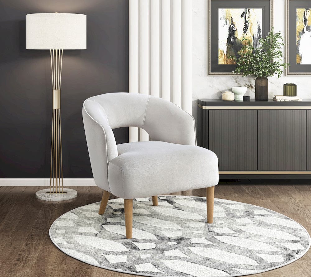Homelegance  - Dorset Accent Chair in Gray - 1053GY-1  view 8