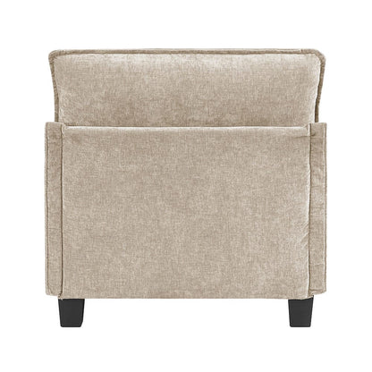 Homelegance  - Dublin 6-Piece Modular Sectional in Taupe - 8450TPEx65ACCR  view 2
