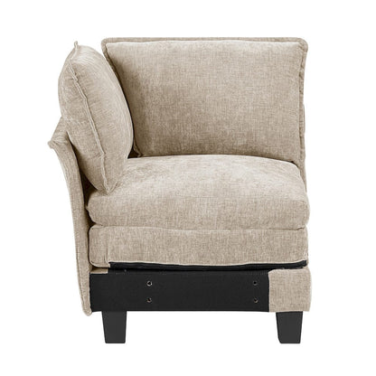 Homelegance  - Dublin 6-Piece Modular Sectional in Taupe - 8450TPEx65ACCR  view 12