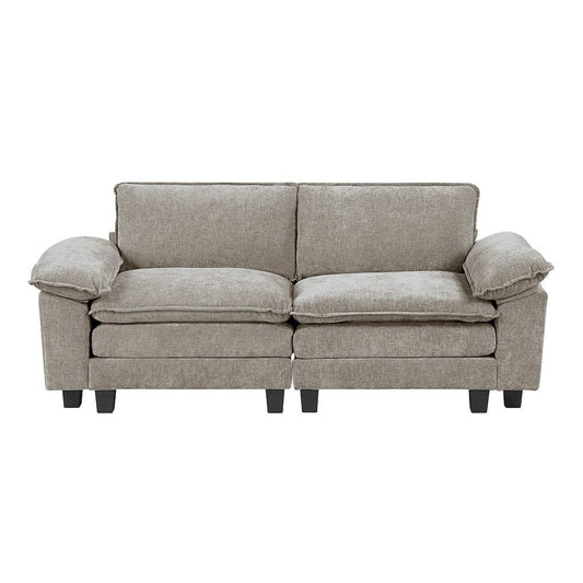 Homelegance  - Dublin Love Seat in Dark pewter - 8450PWT-2x  view 1