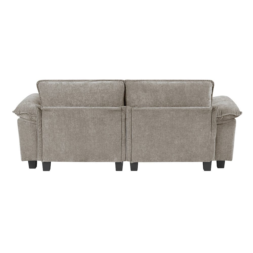 Homelegance  - Dublin Love Seat in Dark pewter - 8450PWT-2x  view 5