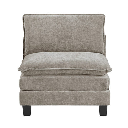 Homelegance  - Dublin Love Seat in Dark pewter - 8450PWT-2x  view 7