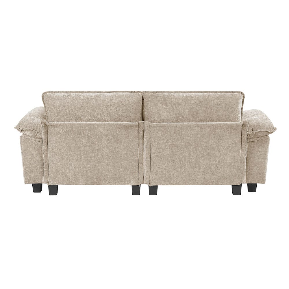 Homelegance  - Dublin Love Seat in Taupe - 8450TPE-2x  view 9