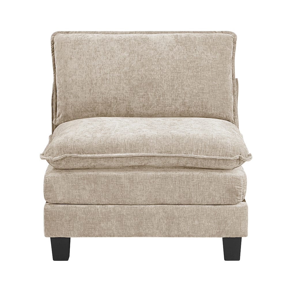 Homelegance  - Dublin Love Seat in Taupe - 8450TPE-2x  view 10
