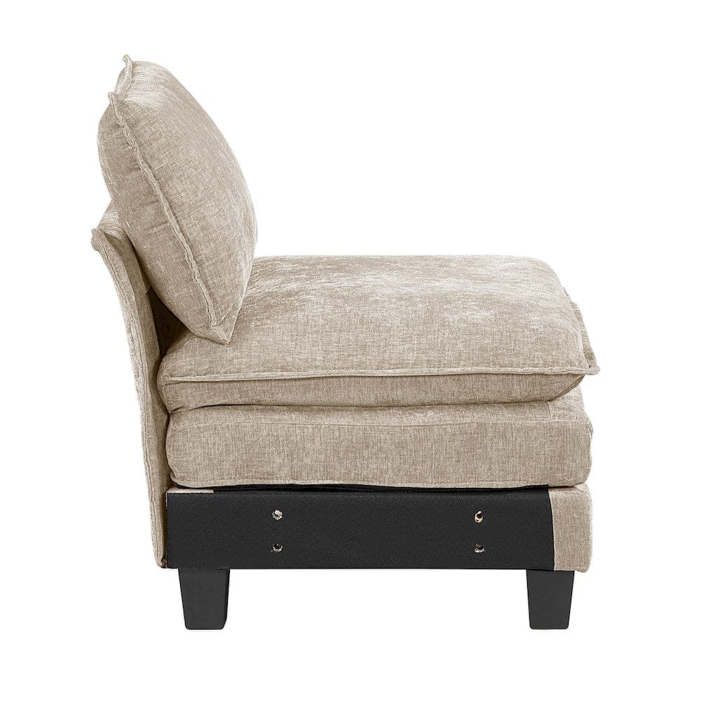 Homelegance  - Dublin Love Seat in Taupe - 8450TPE-2x  view 12