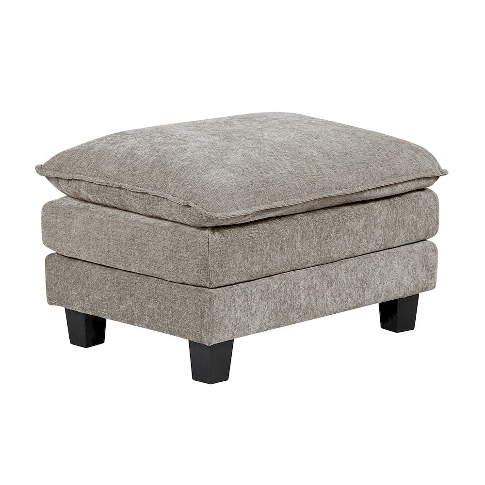 Homelegance  - Dublin Ottoman in Dark pewter - 8450PWT-4  view 1