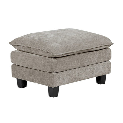 Homelegance  - Dublin Ottoman in Dark pewter - 8450PWT-4  view 1